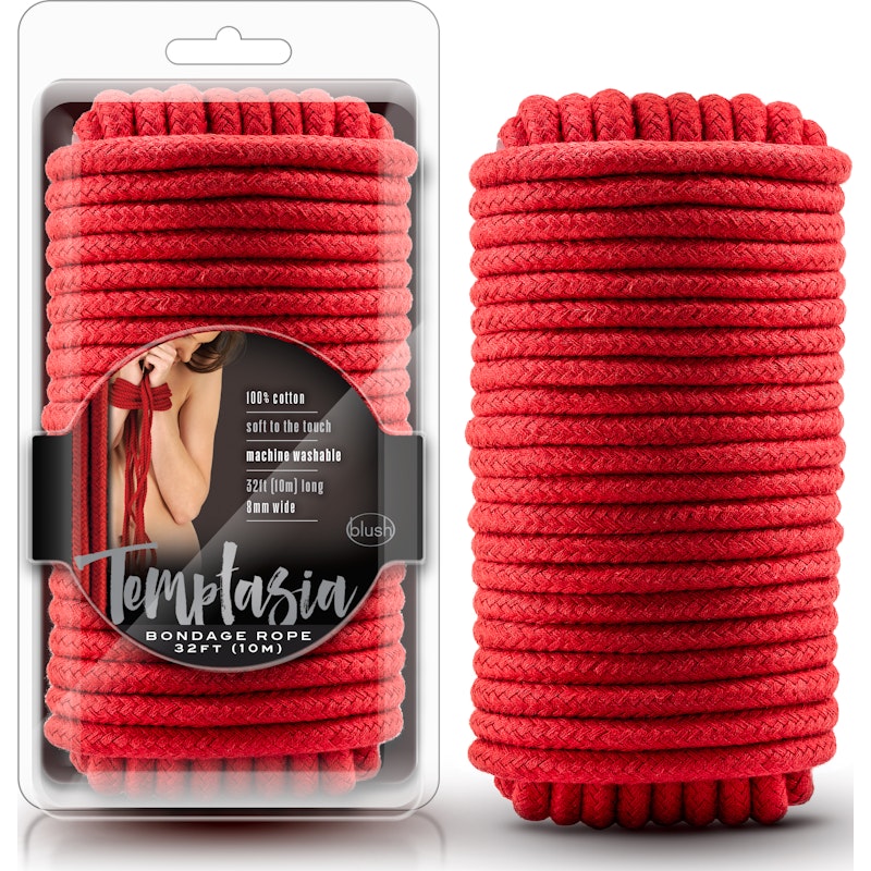 Temptasia Bondage Rope 10m Red