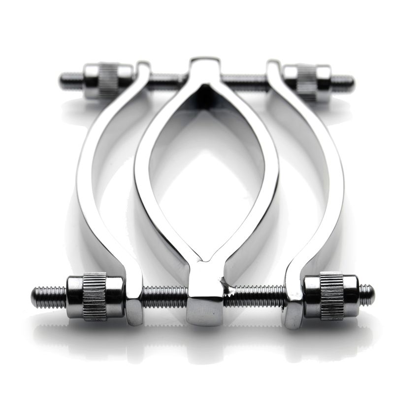 Stainless Steel Adjustable Pussy Clamp Chrome