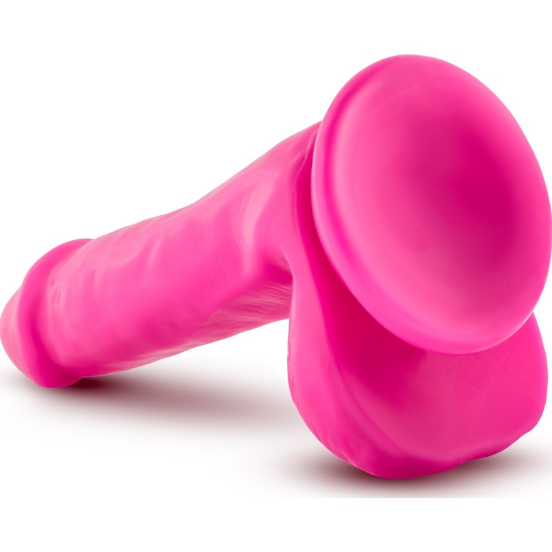 Au Naturel Bold Delight 6in Dildo Pink Pink