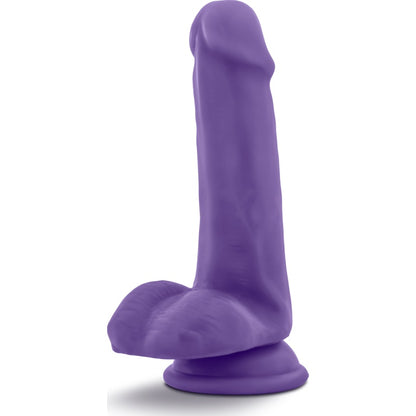 Au Naturel Bold Delight 6in Dildo Purple Purple