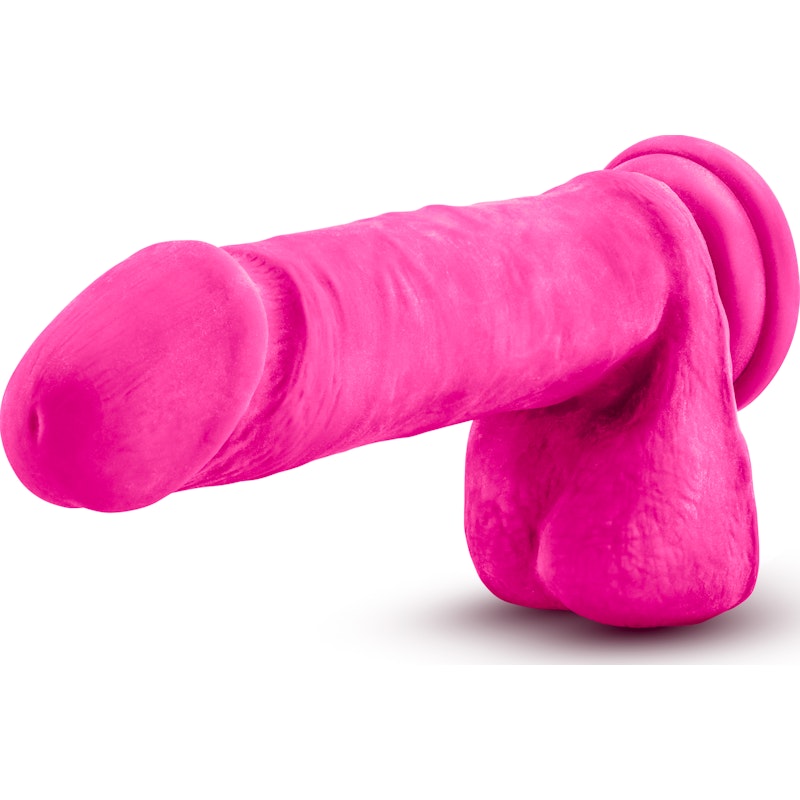 Au Naturel Bold Hero 8in Dildo Pink Pink