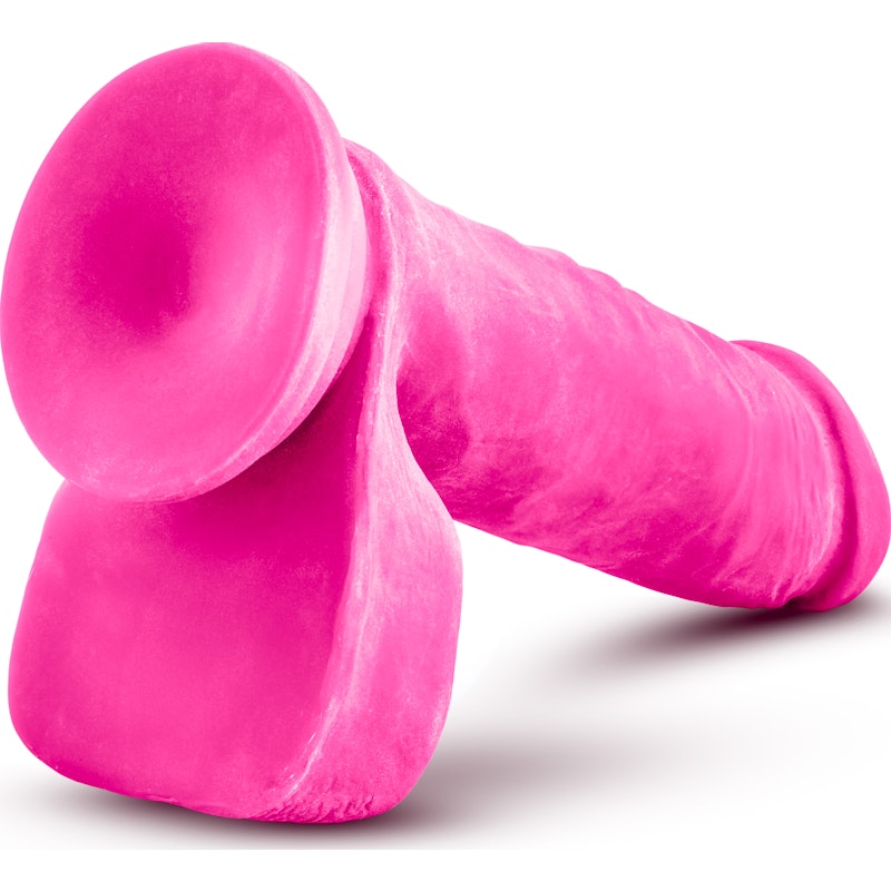 Bold Hero 8" Dildo with Balls – Dual-Density, Suction Base