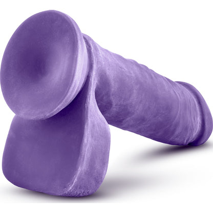 Au Naturel Bold Hero 8in Dildo Purple Purple