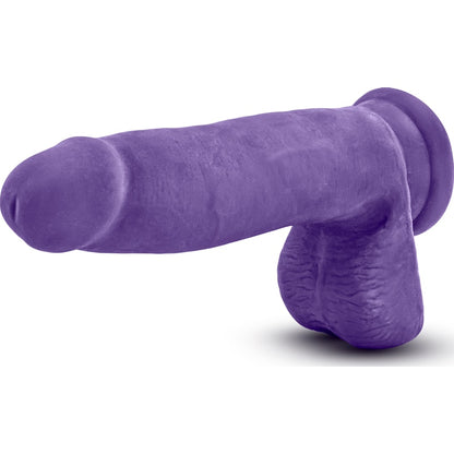 Au Naturel Bold Pleaser 7in Dildo Purple Purple