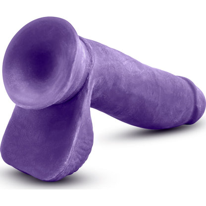 Au Naturel Bold Pleaser 7in Dildo Purple Purple