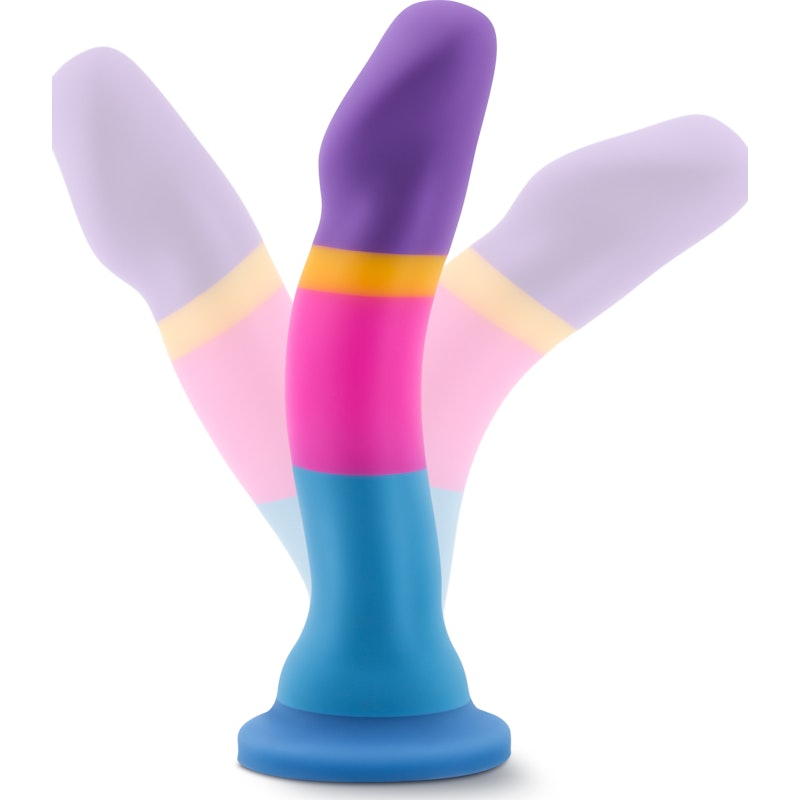 Avant D1 Hot n Cool Silicone Dildo Mixed