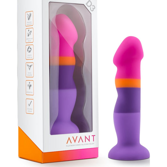 Avant D3 Summer Fling Silicone Dildo Mixed