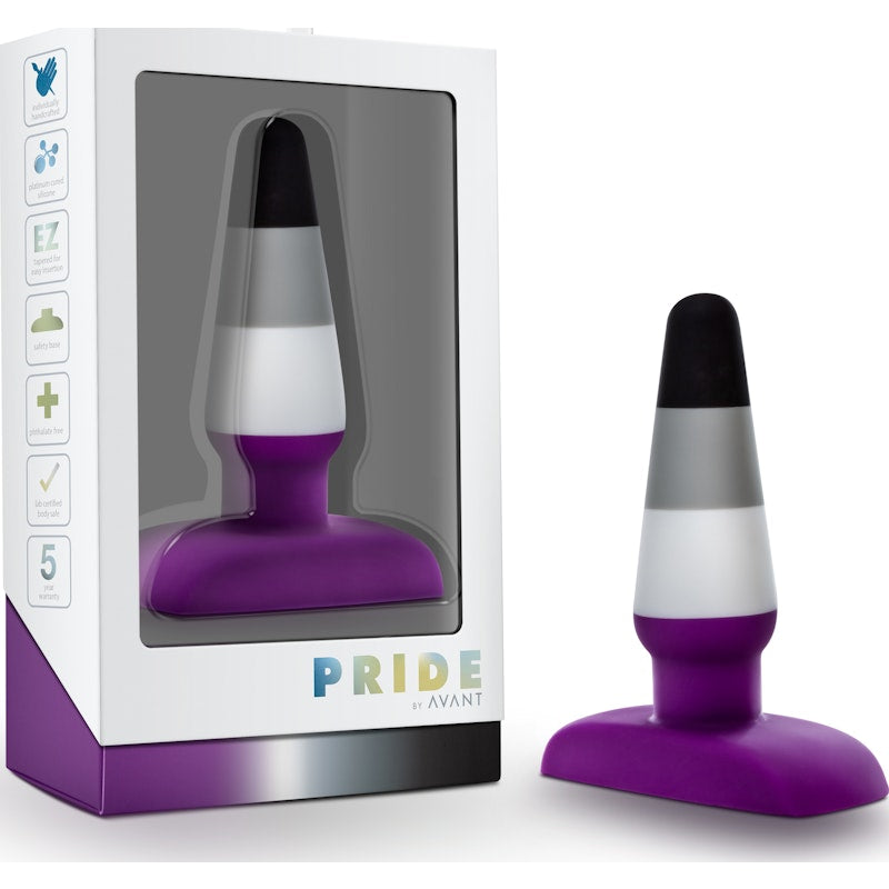 Avant Pride P7 Ace Silicone Butt Plug Mixed