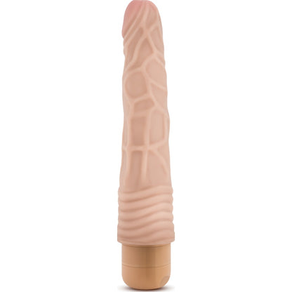 Dr Skin Cock Vibe 2 9in Vibrating Cock Beige Beige