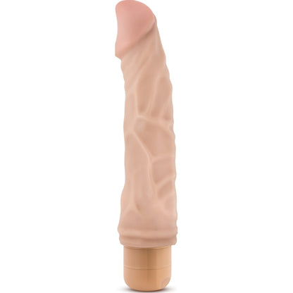 Dr Skin Cock Vibe 6 8.5in Vibrating Cock Beige Beige