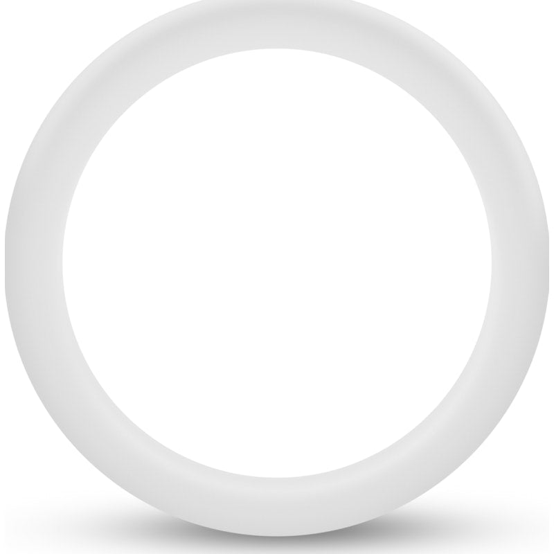 Performance Silicone Glo Cock Ring White Glow White