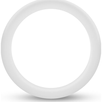 Performance Silicone Glo Cock Ring White Glow White