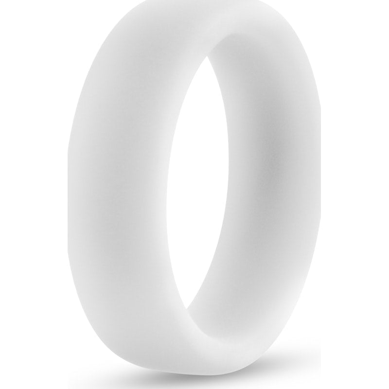 Performance Silicone Glo Cock Ring White Glow White