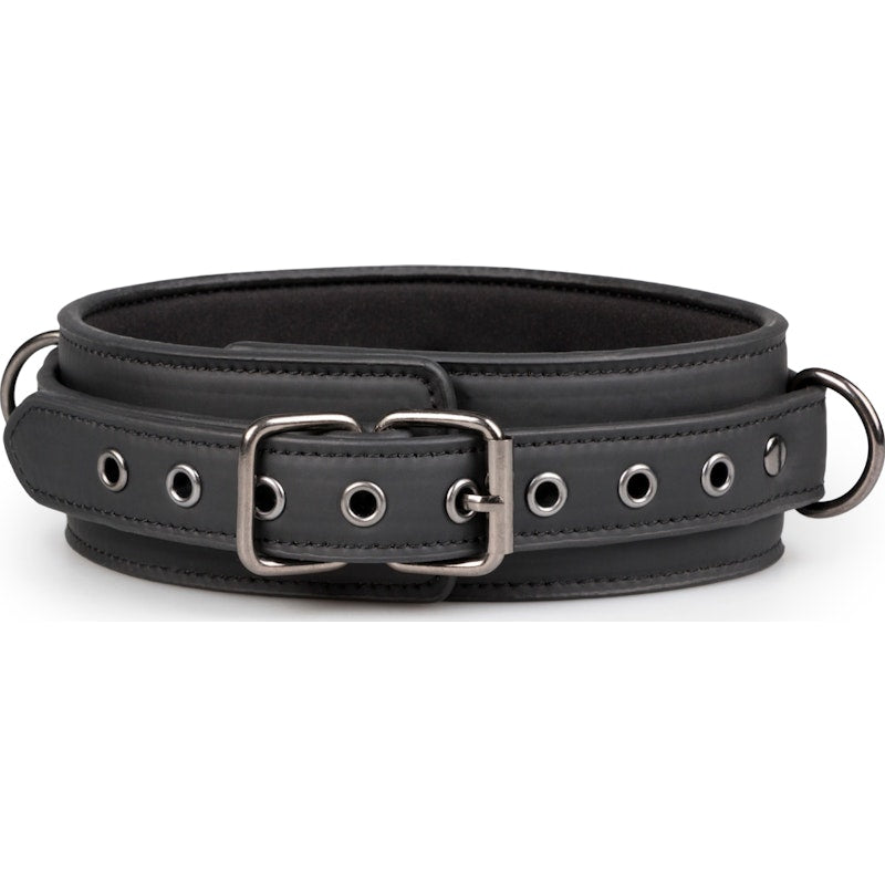 Fetish Collar With Leash Black