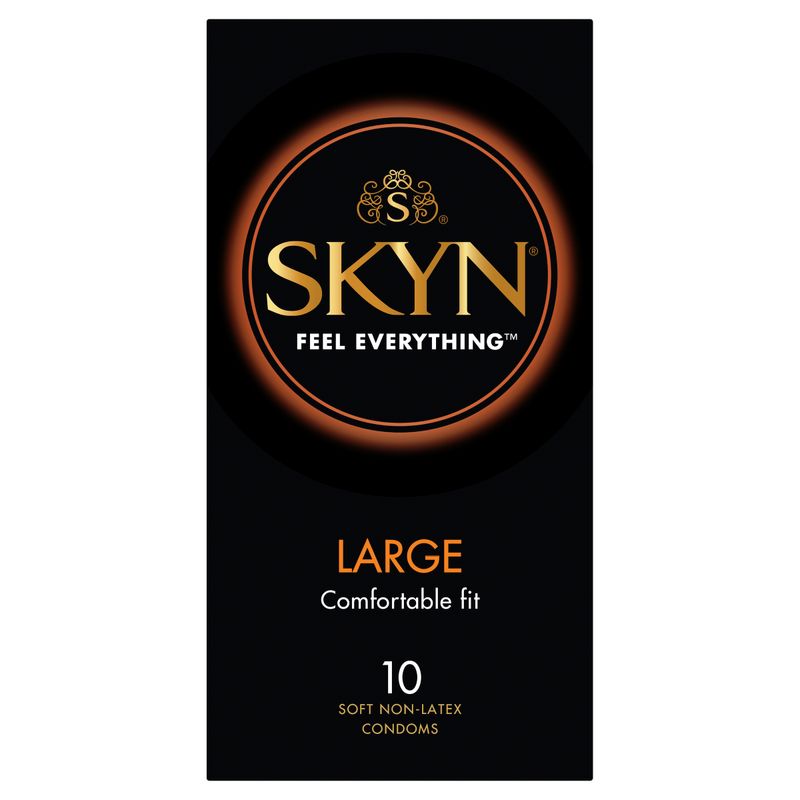 SKYN Large Condoms 10 Pack – The Next Generation of Condoms