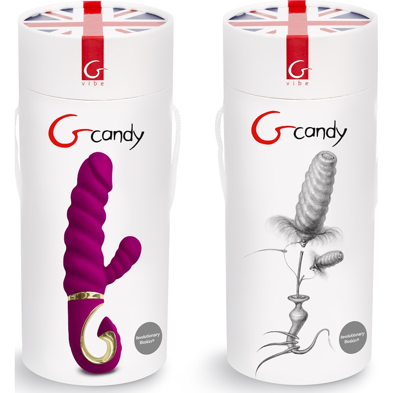 G-Spot Vibrator G Candy by G Vibe - Waterproof & Travel Lock