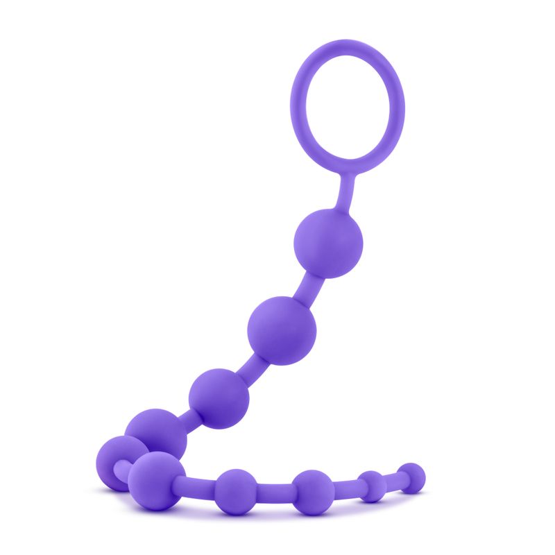 Luxe Silicone 10 Beads Purple Purple