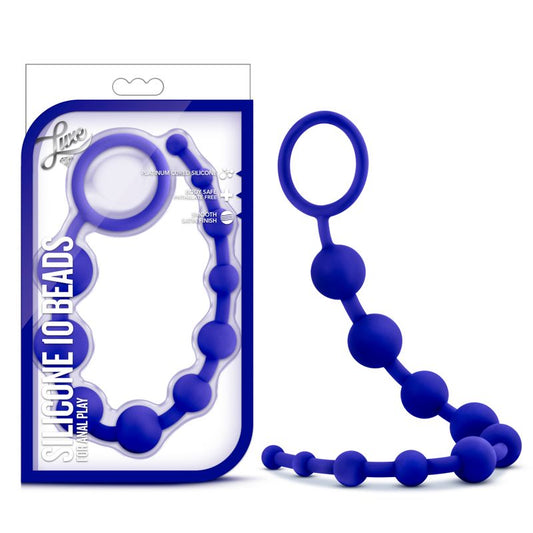 Luxe Silicone 10 Beads Indigo Indigo