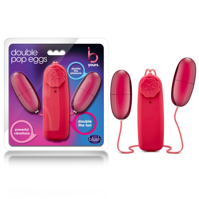 B Yours Double Pop Bullet Vibrating Eggs