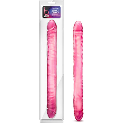 B Yours Double Dildo Pink 18in Pink