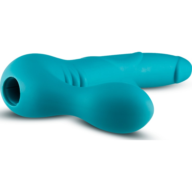 Temptasia Luna Strapless Silicone Dildo Teal