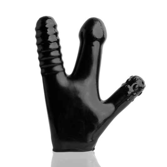 Claw Glove Black Slide Your Hand in Dildo by OxBalls