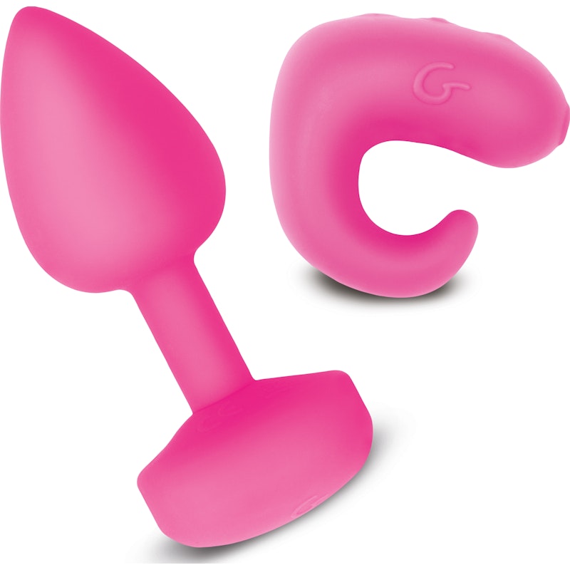 Rechargeable Butt Plug Gkit Sunny Raspberry Pink