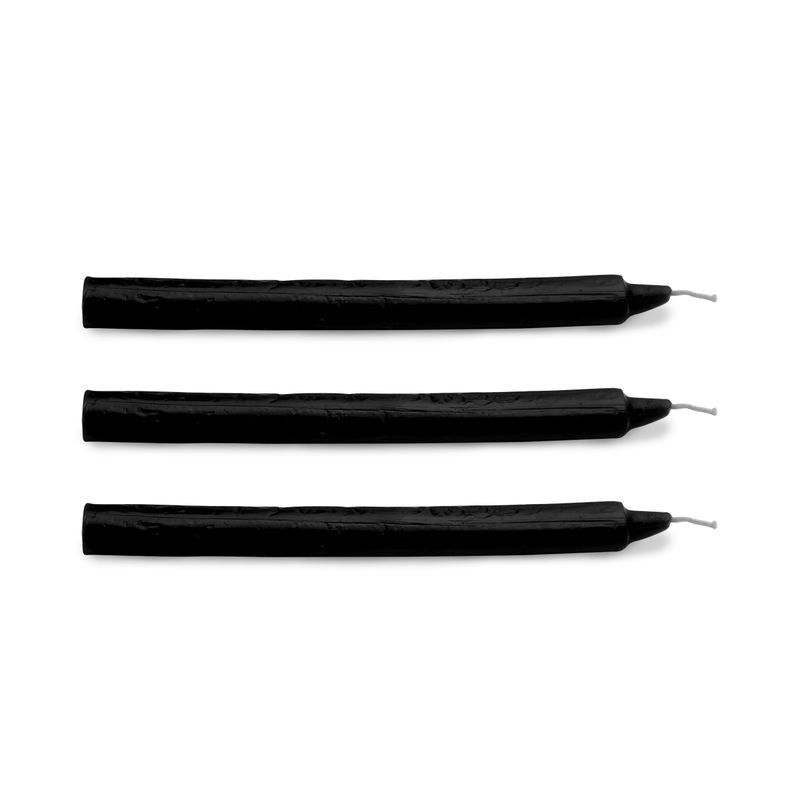 Fetish Drip Candles 3 Pk Black