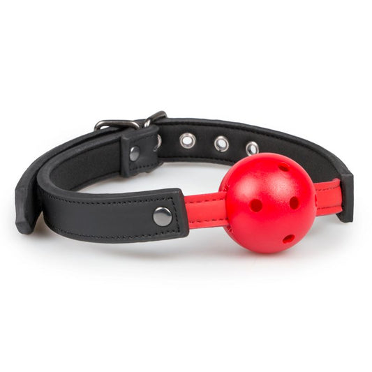 Ball Gag With PVC Ball Fetish Collection Red