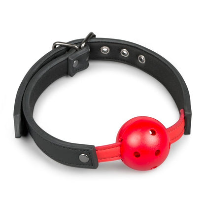 Ball Gag With PVC Ball Fetish Collection Red