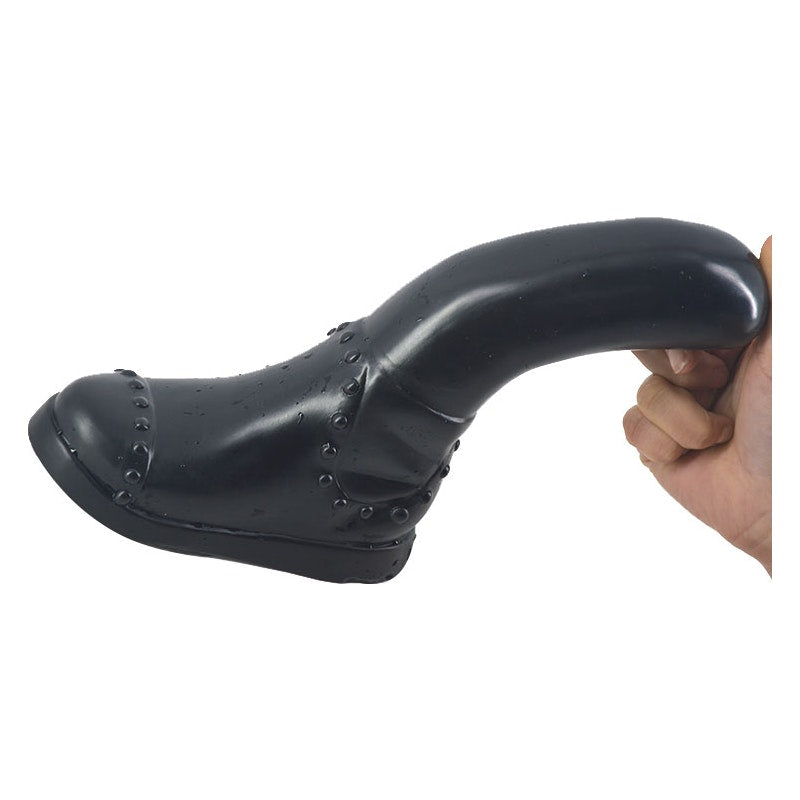 Boot Dildo Black Black