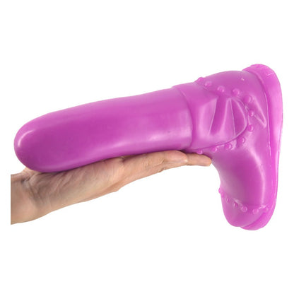 Boot Dildo Purple Purple