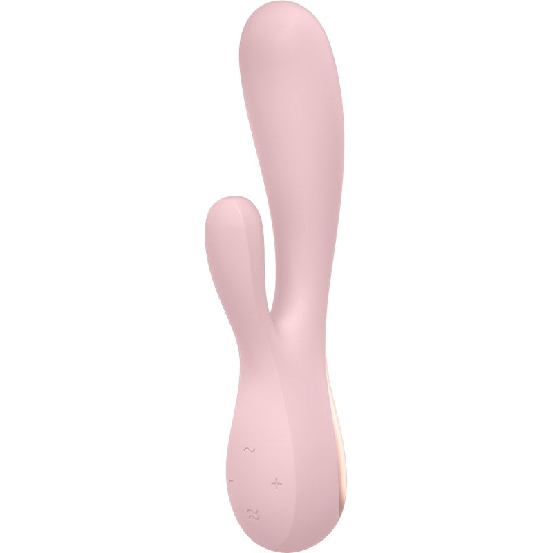 Satisfyer Mono Flex Dual Motor Connect App Vibrator Mauve