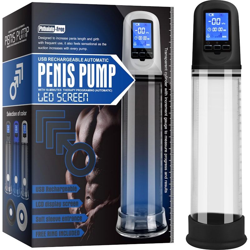 Luxury Auto Penis Pump USB with Training Programmes