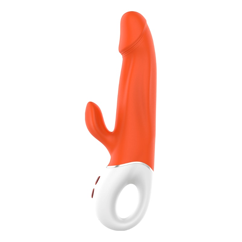 Wave Rabbit Rechargeable Vibrator Orange