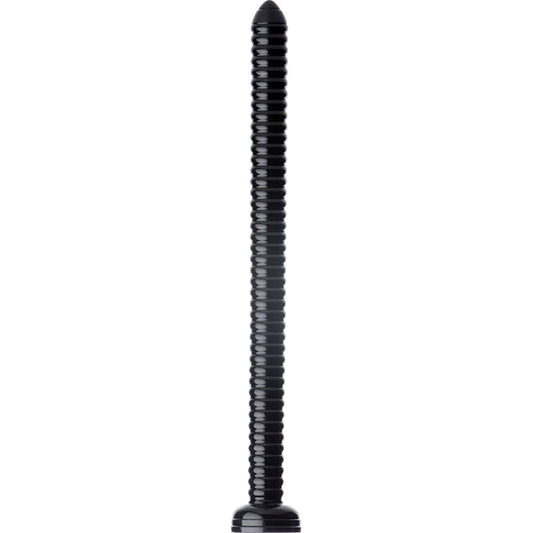 Ribbed Hose Dildo 19in Black