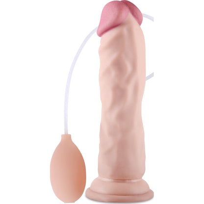 Soft Ejaculation Cock With Ball 8.5in Flesh