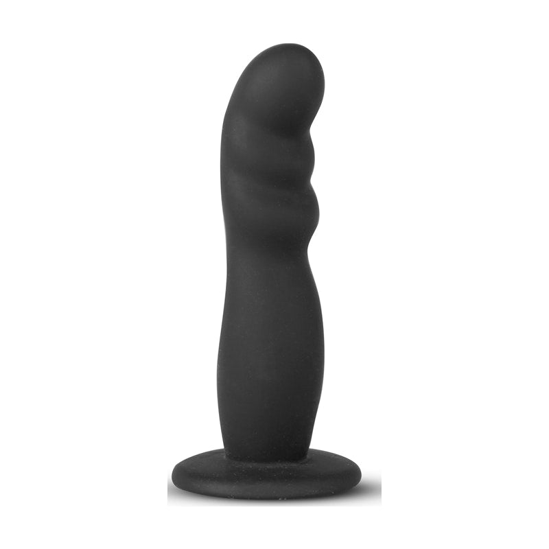 Silicone Realistic Strap-On Black