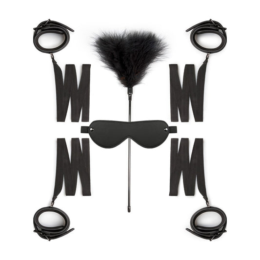 Beginners Bondage Fantasy Kit Black