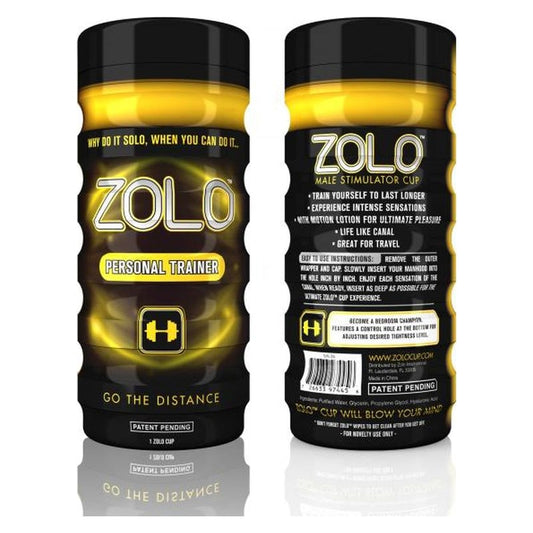 Zolo Personal Trainer Cup Yellow