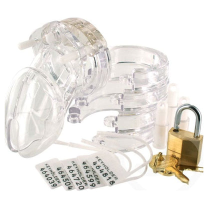 Male Chastity Kit Clear