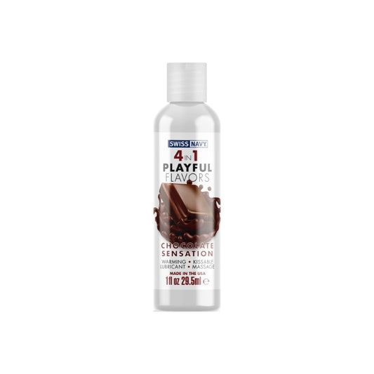 Playful Flavours Lubricant 4 In 1 Chocolate Sensation 29.5ml