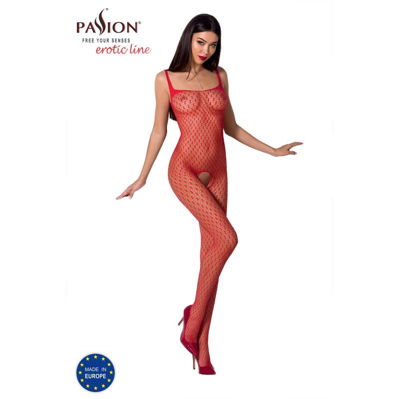 Bodystocking BS071 Red One Size