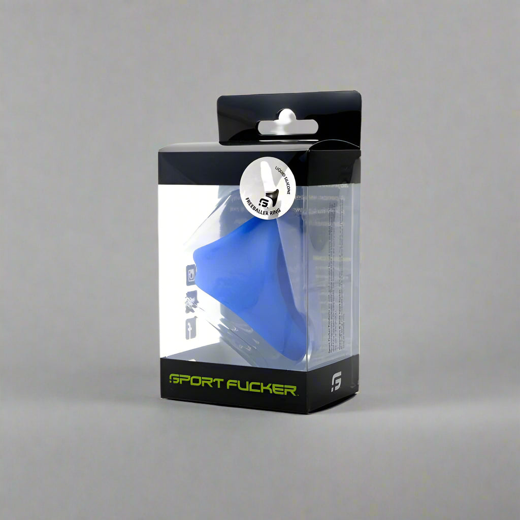 Sport Fucker Freeballer C-Ring & Ball Stretcher Blue