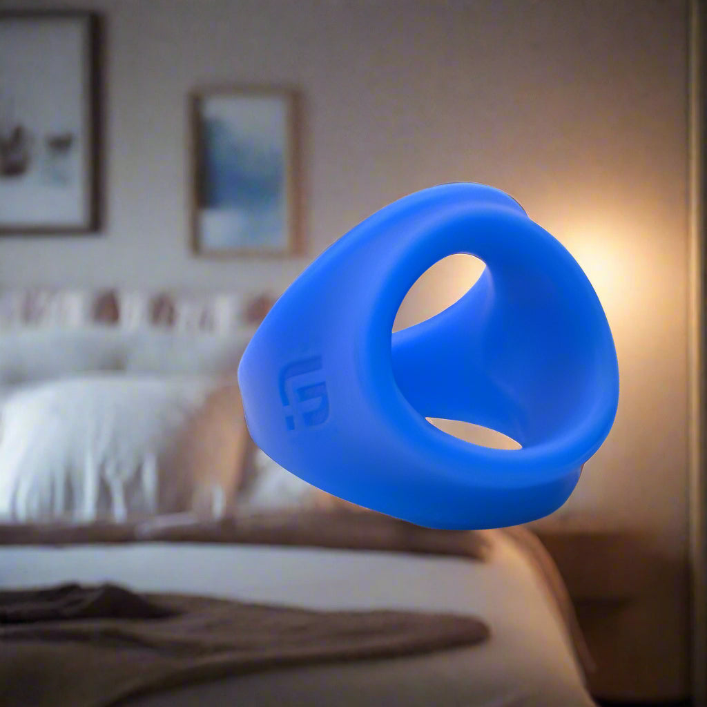 Sport Fucker Freeballer C-Ring & Ball Stretcher Blue