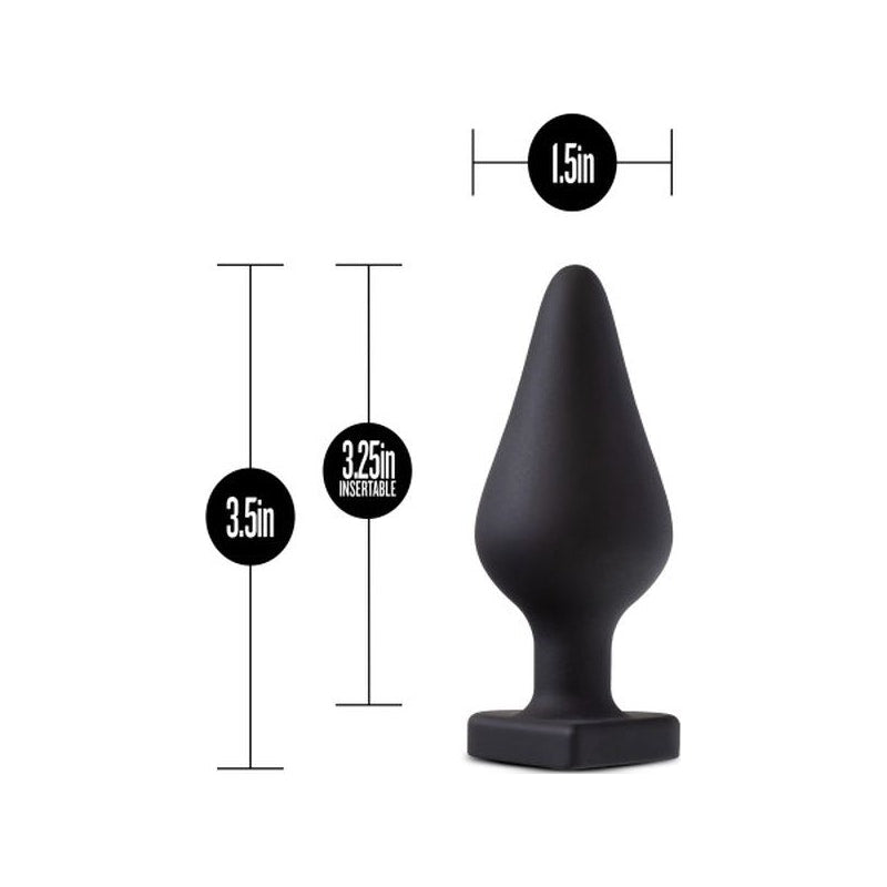 Temptasia Spank Me Butt Plug in Black