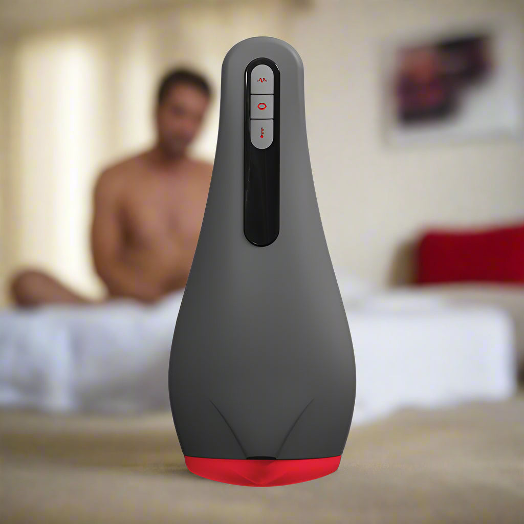 Airturn 2 Heating Suction and Vibrating Masturbator by OTouch