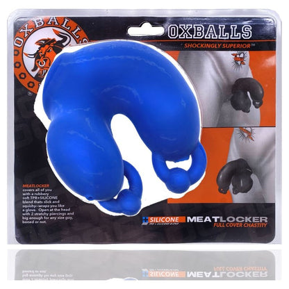 Meatlocker Chastity Sheath Police Blue