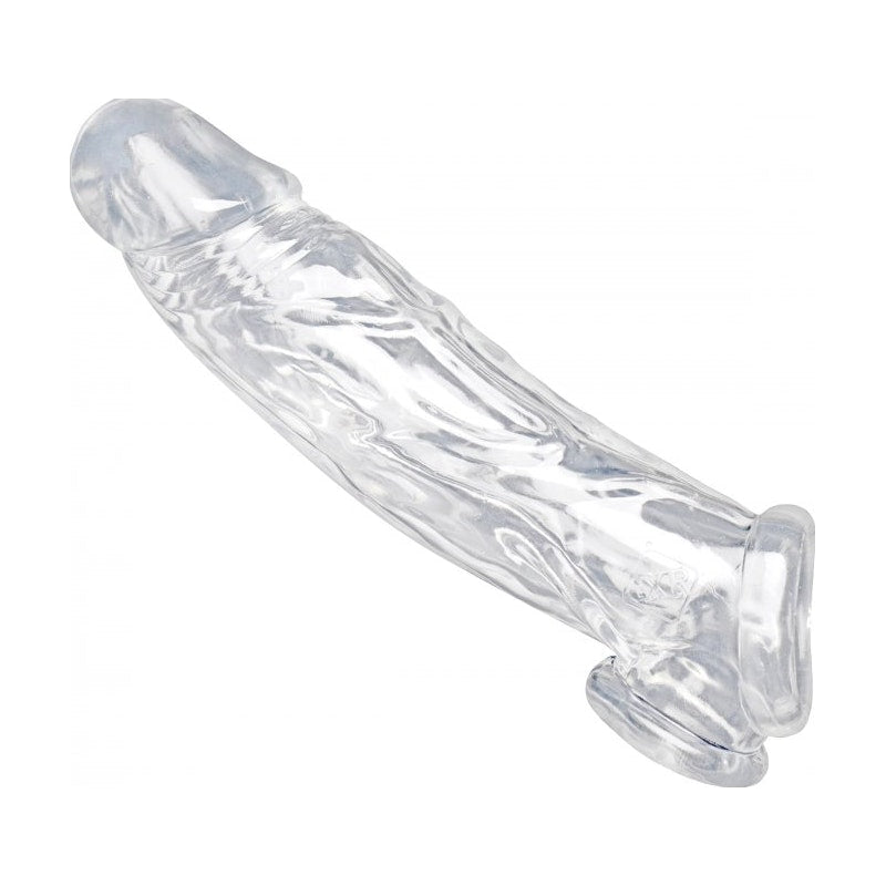 Realistic Clear Penis Enhancer and Ball Stretcher Clear