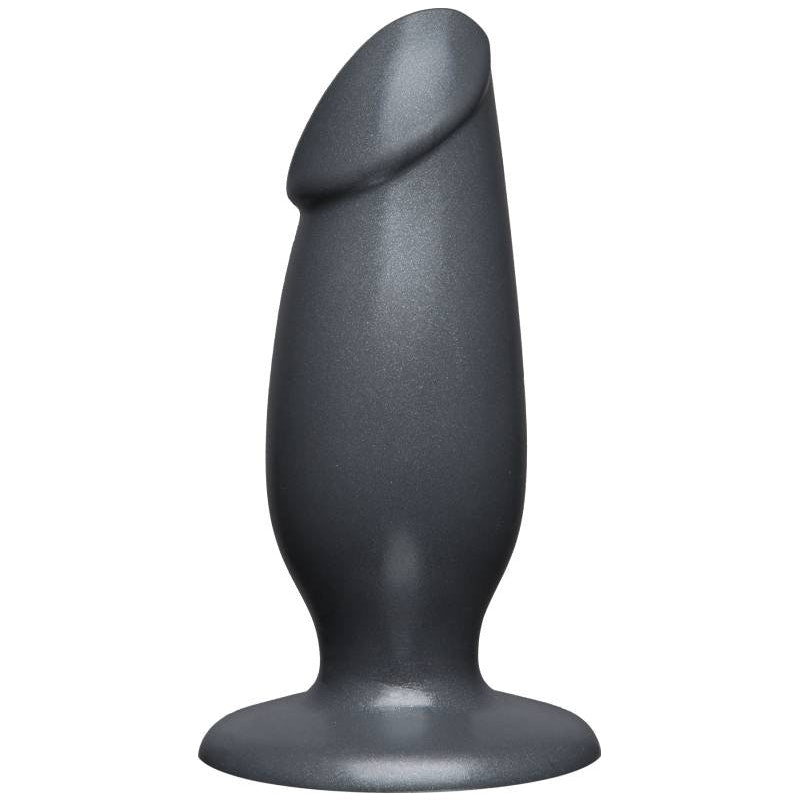 Fat Man Butt Plug 7 inches Gun Metal